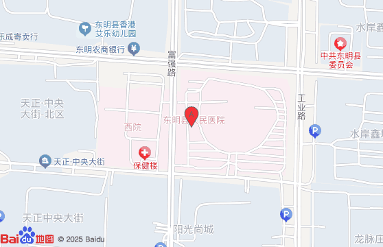 山东省东明县人民医院地理位置